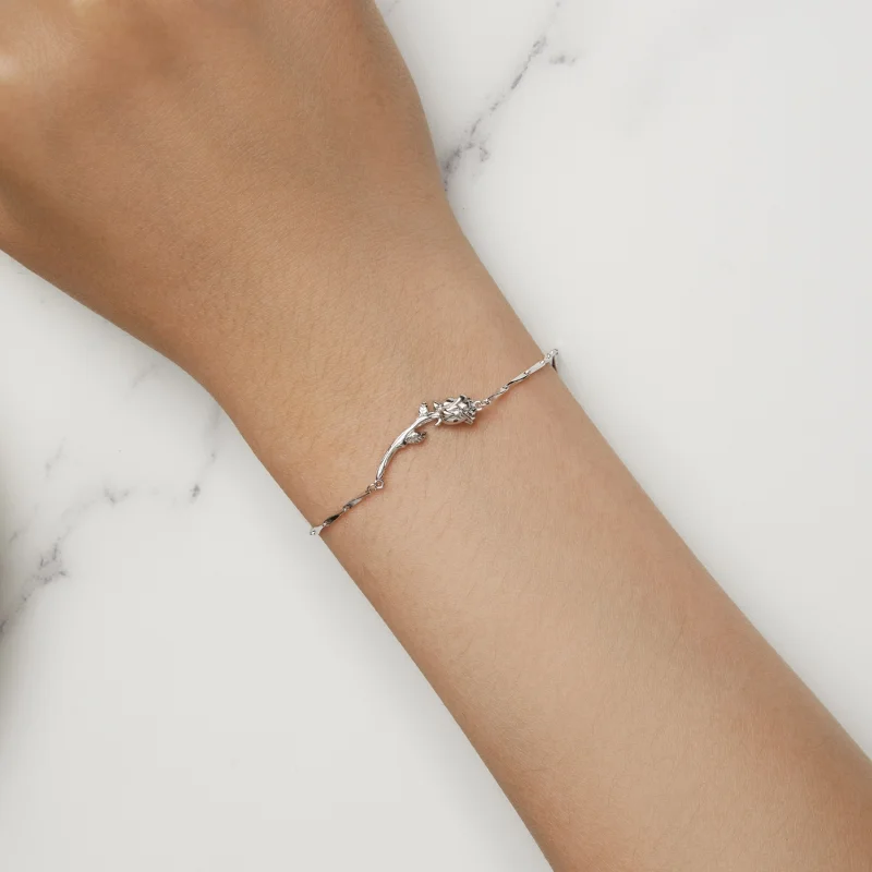 (Bild für) Pandora Style Rosenketten-Armband - BSB146 - Ansicht 5