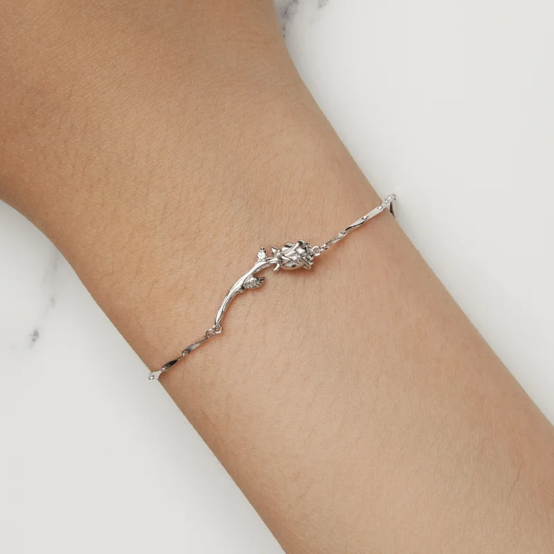 (Bild für) Pandora Style Rosenketten-Armband - BSB146 - Ansicht 7