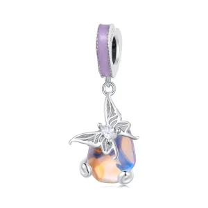 (Bild für) Pandora Style Schmetterling-Anhänger - SCC2546