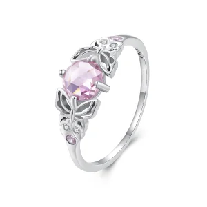 (Bild für) Pandora Style Schmetterlingsring - BSR478