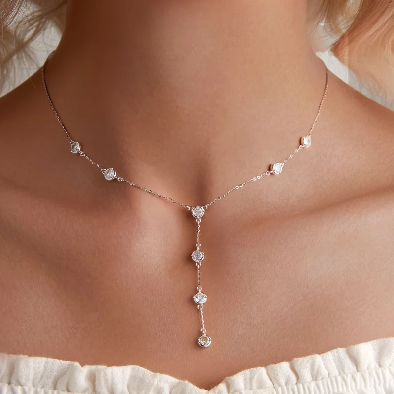 (Bild für) Pandora Style Shine Y Halskette - BSN361 - Ansicht 6