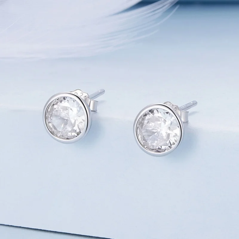 (Bild für) Pandora Style Shining Studs Ohrringe - BSE902 - Ansicht 2