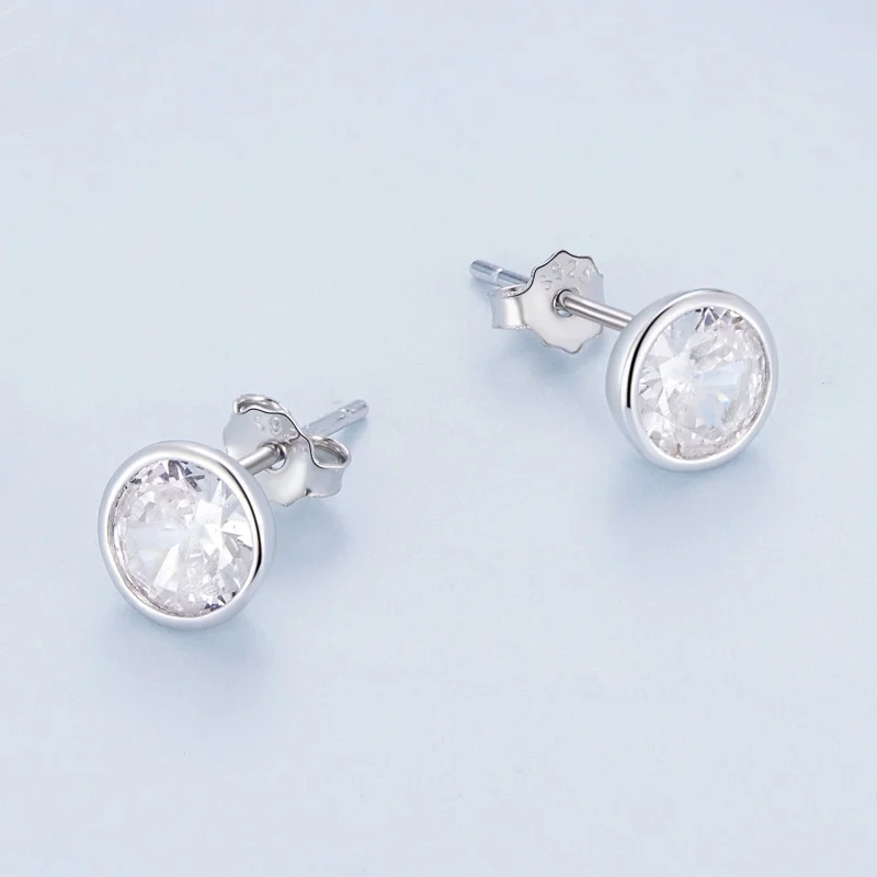 (Bild für) Pandora Style Shining Studs Ohrringe - BSE902 - Ansicht 3
