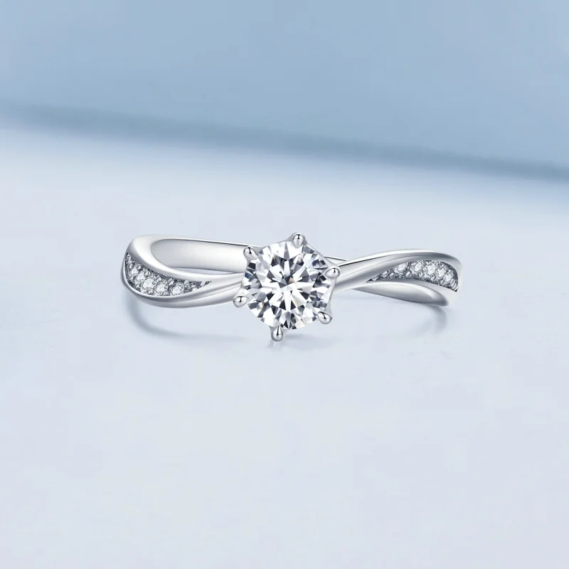 (Bild für) Pandora Style Simple Tie Ring - BSR420 - Ansicht 3