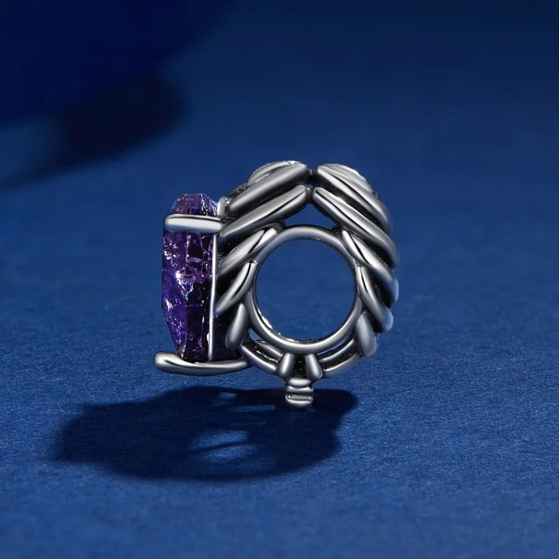 (Bild für) Pandora Style Skeleton Heart Charm - BSC910 - Ansicht 3
