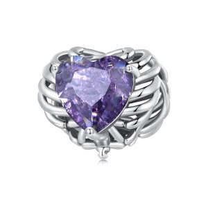 (Bild für) Pandora Style Skeleton Heart Charm - BSC910