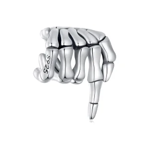 (Bild für) Pandora Style Skeletthand-Anhänger - BSC909