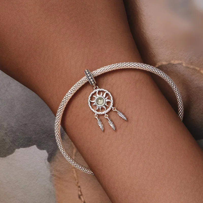 (Bild für) Pandora Style Sonnen-Traumfänger-Anhänger - SCC2593 - Ansicht 6