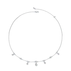 (Bild für) Pandora Style Sparkling Tassel Choker - BSN360