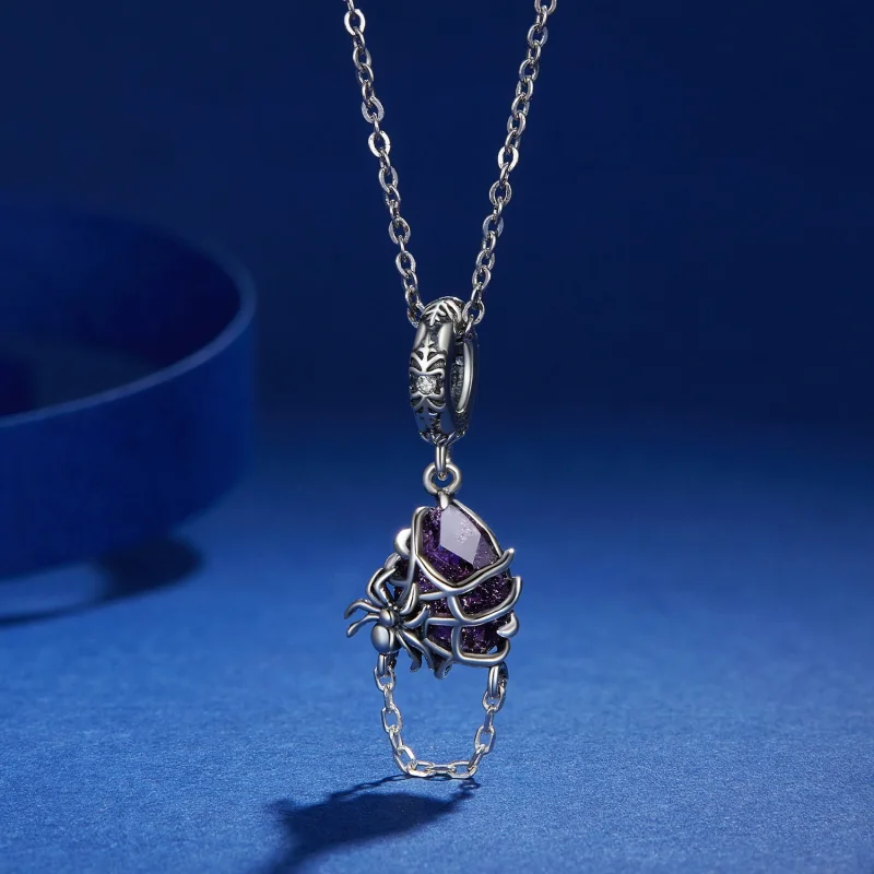 (Bild für) Pandora Style Spider Dangle - BSC913 - Ansicht 3