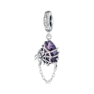 (Bild für) Pandora Style Spider Dangle - BSC913