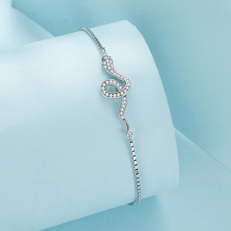 (Bild für) Pandora Style Spirit Snake Armband - SCB261 - Ansicht 2