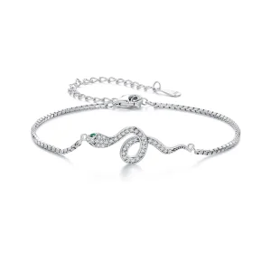 (Bild für) Pandora Style Spirit Snake Armband - SCB261