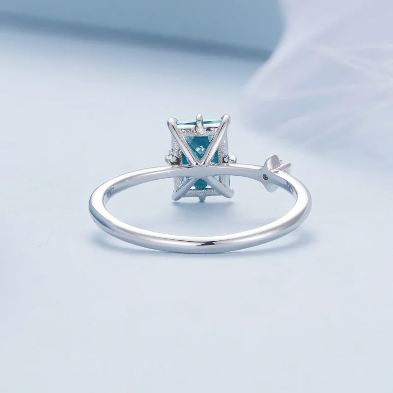 (Bild für) Pandora Style Stern-Glas-Öffnungsring - BSR416 - Ansicht 4