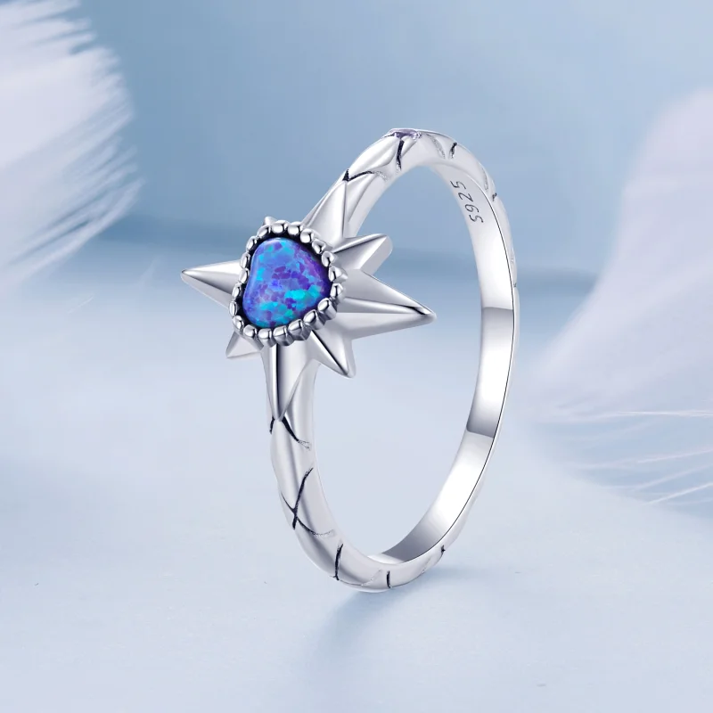 (Bild für) Pandora Style Sternring - BSR455 - Ansicht 2