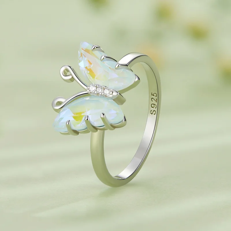 (Bild für) Pandora Style Symphony Butterfly Ring - SCR912 - Ansicht 2