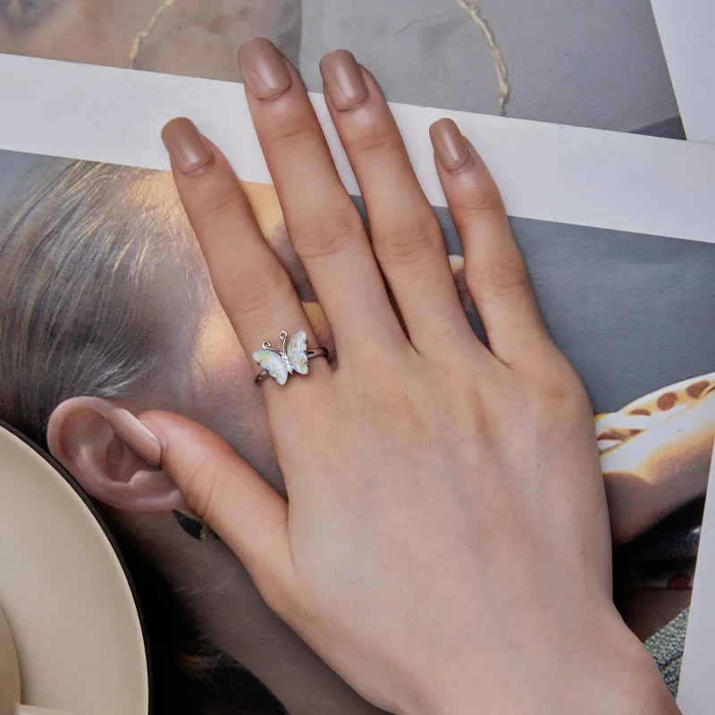 (Bild für) Pandora Style Symphony Butterfly Ring - SCR912 - Ansicht 5
