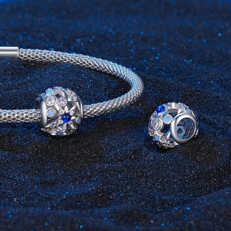 (Bild für) Pandora Style Tag und Nacht Sterne Charm - SCC2554 - Ansicht 4