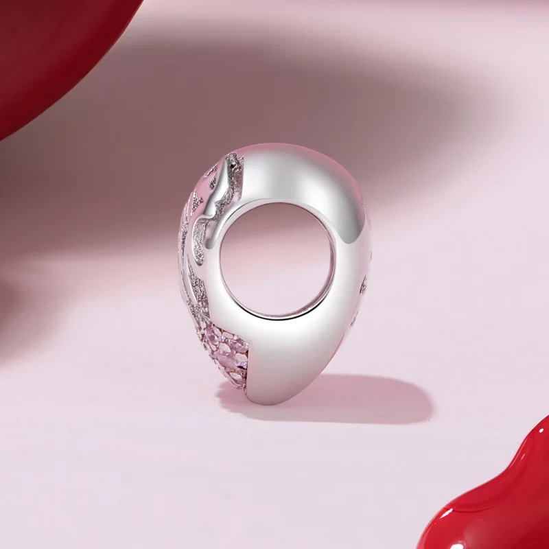 (Bild für) Pandora Style Thanksgiving Heart Charm - BSC923 - Ansicht 3