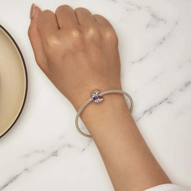 (Bild für) Pandora Style Thermosmell Moon Charm - BSC902 - Ansicht 8