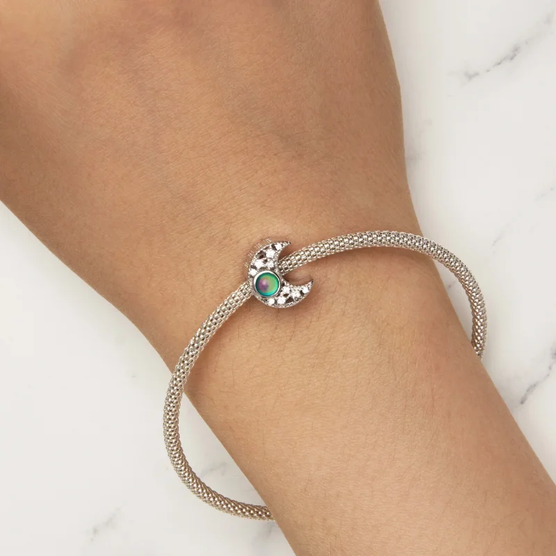 (Bild für) Pandora Style Thermosmell Moon Charm - BSC902 - Ansicht 9