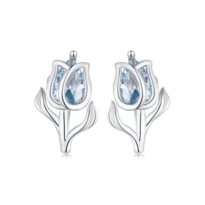 (Bild für) Pandora Style Tulip Studs Ohrringe - BSE873