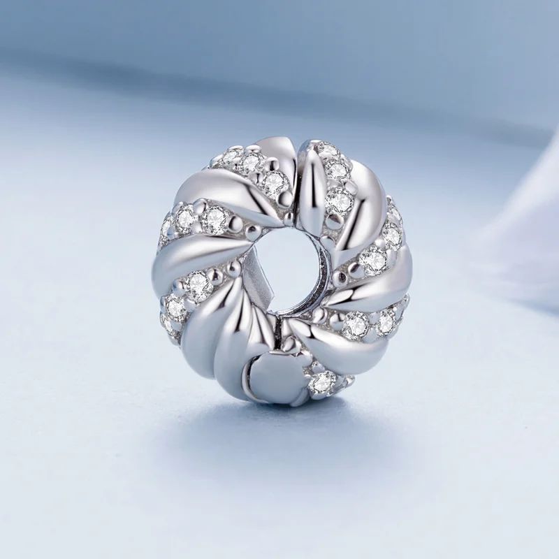 (Bild für) Pandora Style Twist Silikone Abstandshalter - BSC905 - Ansicht 3