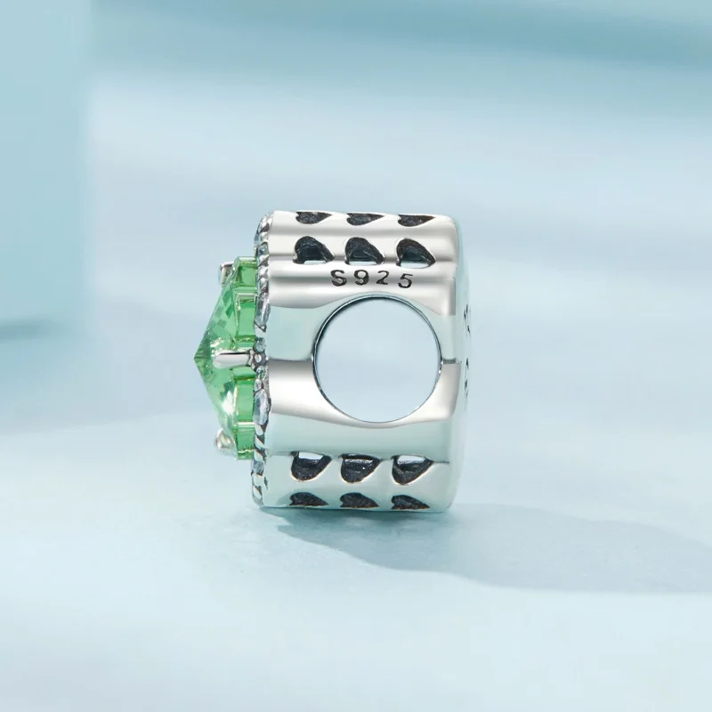 (Bild für) Pandora Style Vierblättriges Kleeblatt Charm - SCC2622 - Ansicht 3