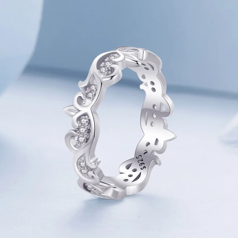 (Bild für) Pandora Style Vine Ring - BSR489 - Ansicht 2