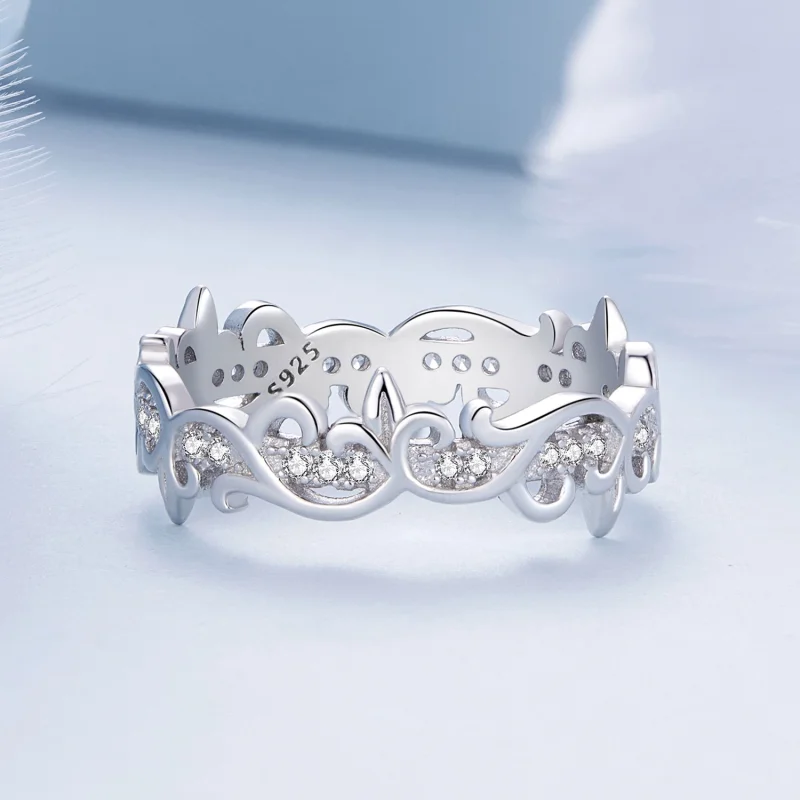 (Bild für) Pandora Style Vine Ring - BSR489 - Ansicht 3