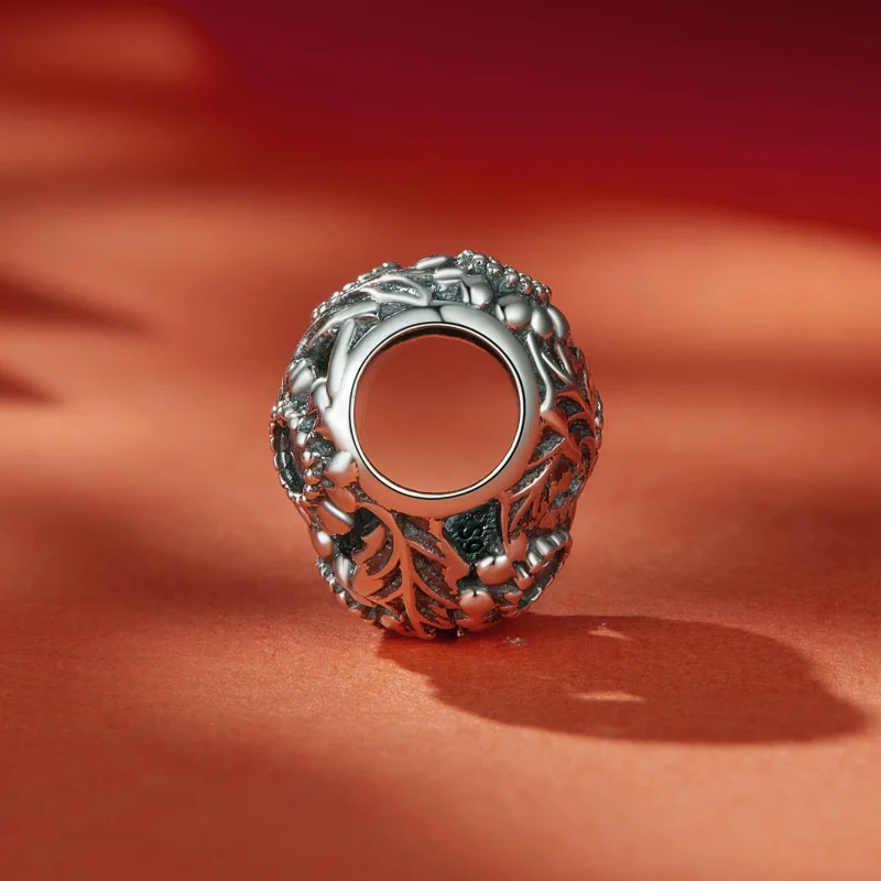 (Bild für) Pandora Style Vintage Vine Charm - SCC2610 - Ansicht 3
