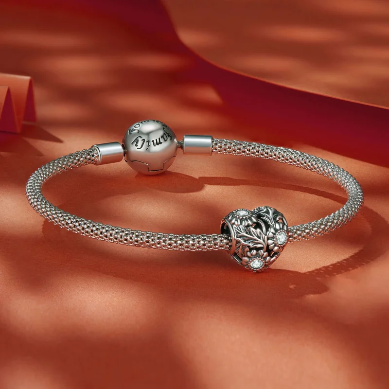 (Bild für) Pandora Style Vintage Vine Charm - SCC2610 - Ansicht 5