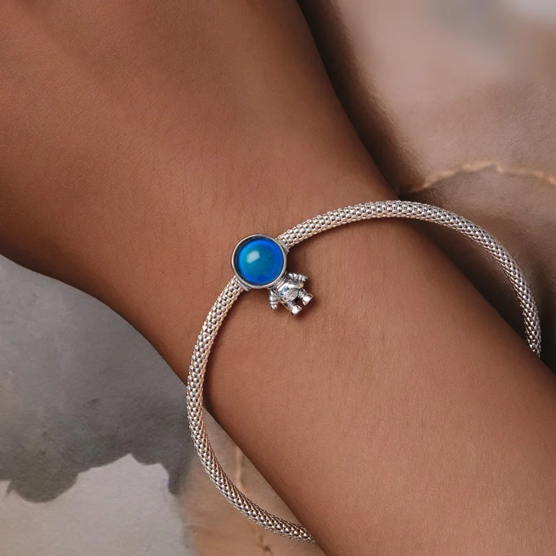 (Bild für) Pandora Style Warm-Sensing Astronaut Charm - BSC578-CF - Ansicht 9