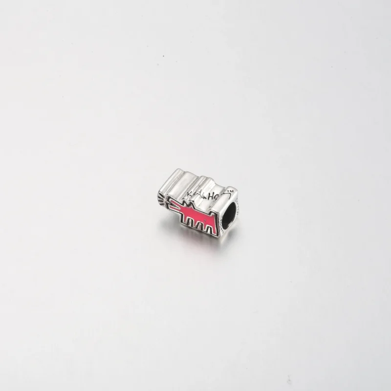 (Bild für) Keith Haring™ x Pandora Bellender Hund Anhänger - 792218C01 - Ansicht 2