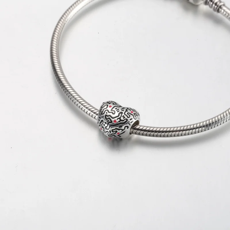 (Bild für) Keith Haring™ x Pandora Line Art People Charm - 792224C01 - Ansicht 5