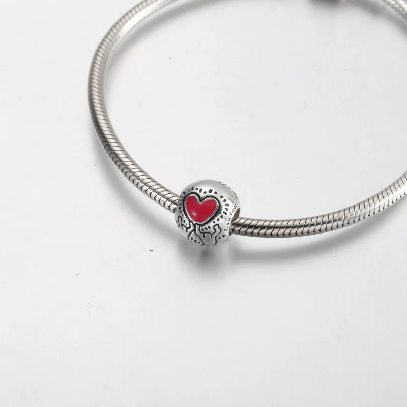 (Bild für) Keith Haring™ x Pandora Love & Figures Charm - 792225C01 - Ansicht 5