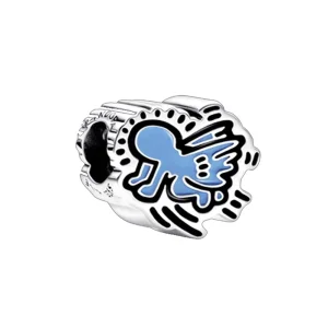(Bild für) Keith Haring™ x Pandora Strahlender Engel Charm - 792219C01