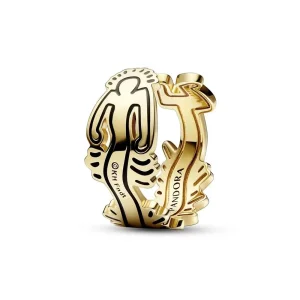 (Bild für) Keith Haring™ x Pandora Wavy Figure Open Ring - 162226C01