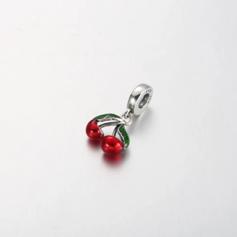 (Bild für) Pandora Asymmetrische Kirschfrucht-Anhänger - 791583C01 - Ansicht 2