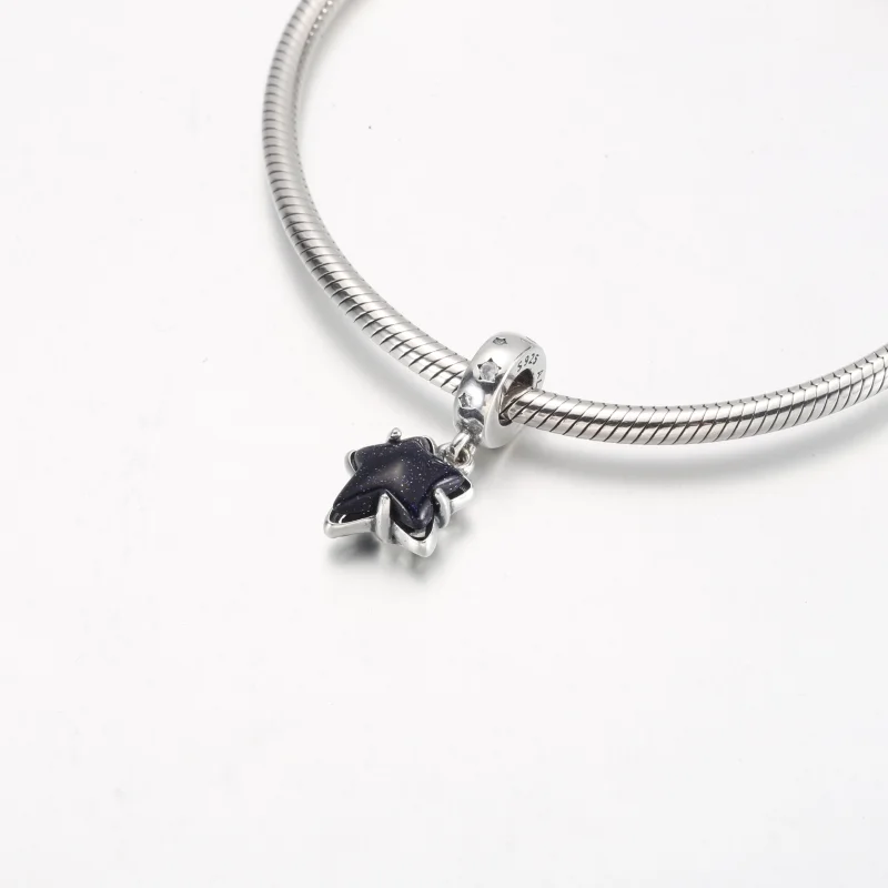 (Bild für) Pandora Celestial Galaxy Star Murano Anhänger Charm - 792368C01 - Ansicht 4
