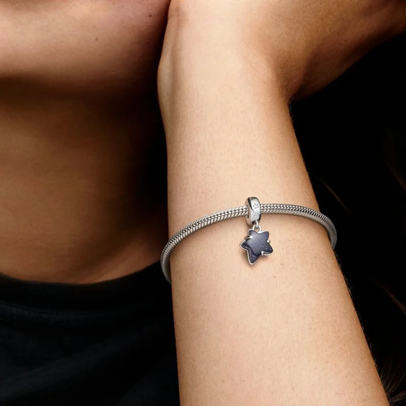 (Bild für) Pandora Celestial Galaxy Star Murano Anhänger Charm - 792368C01 - Ansicht 7