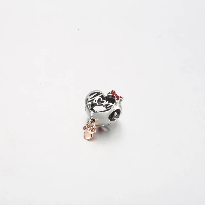 (Bild für) Pandora Disney Minnie Mouse Mama Herz Charm - 781142C01 - Ansicht 2