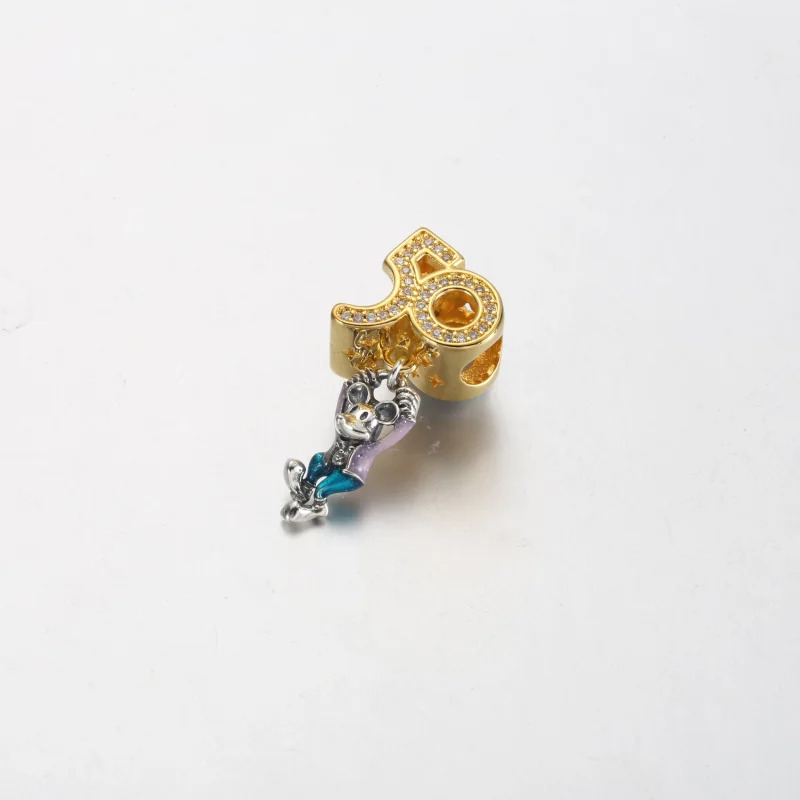 (Bild für) Pandora Disney Parks Mickey Maus 50. Jubiläums Anhänger - 769597C01 - Ansicht 2