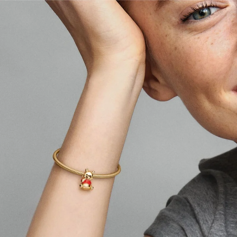 (Bild für) Pandora Disney Winnie-der-Puuh Bär Charm - 762212C01 - Ansicht 7
