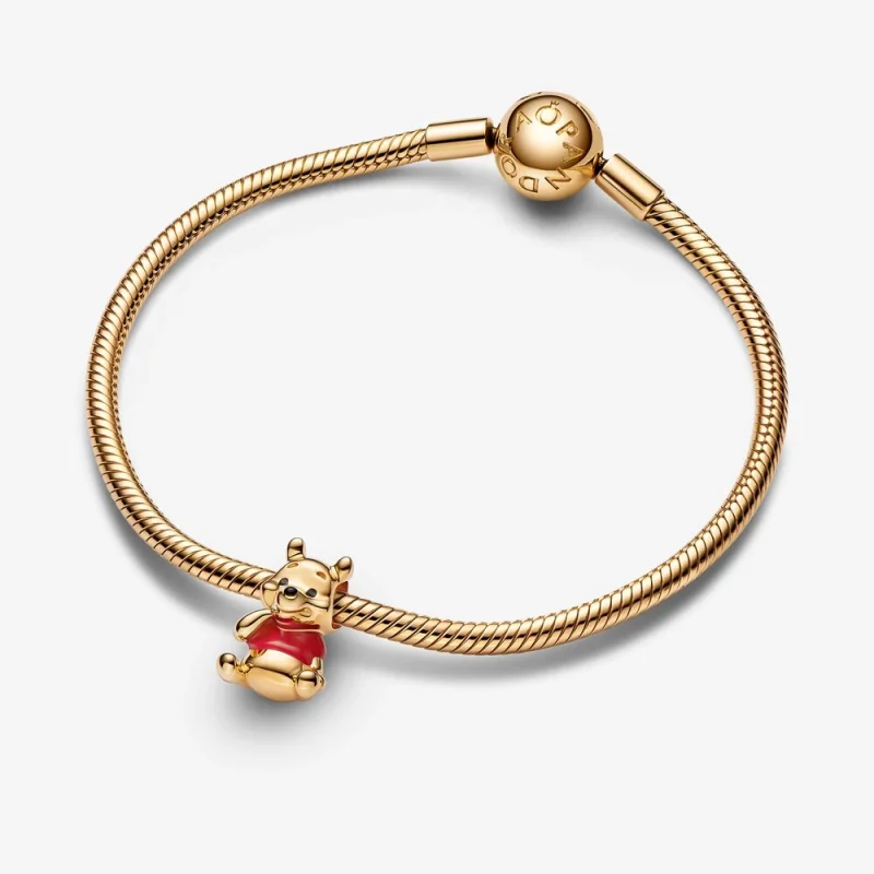 (Bild für) Pandora Disney Winnie-der-Puuh Bär Charm - 762212C01 - Ansicht 8