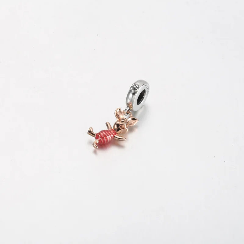 (Bild für) Pandora Disney Winnie der Puuh Ferkel Anhänger - 782208C01 - Ansicht 2