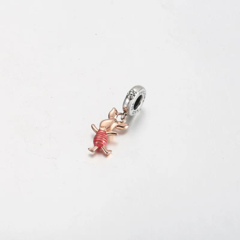 (Bild für) Pandora Disney Winnie der Puuh Ferkel Anhänger - 782208C01 - Ansicht 3