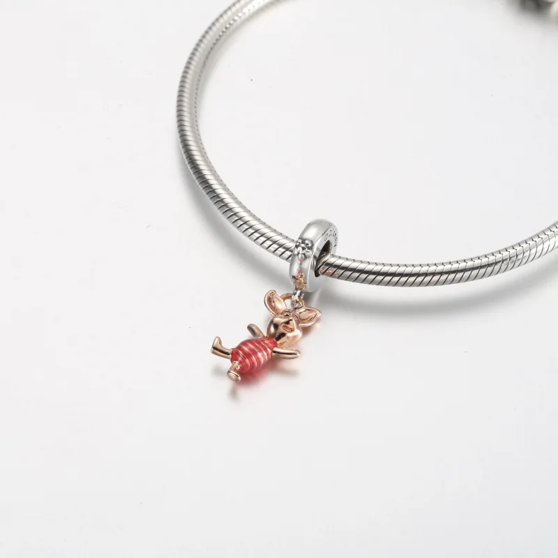 (Bild für) Pandora Disney Winnie der Puuh Ferkel Anhänger - 782208C01 - Ansicht 5