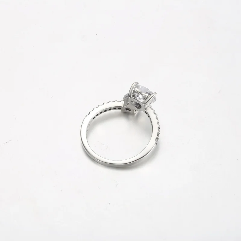 (Bild für) Pandora Double Heart Sparkling Ring - 191198C01 - Ansicht 3