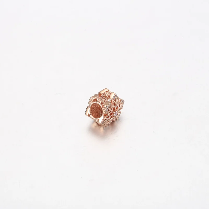 (Bild für) Pandora Festive Snowflake Charm - 782378C01 - Ansicht 4